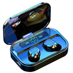 Wireless Bluetooth Stereo Headphone with LCD Case